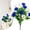 Blue+White, variant on Miommo Artificial Coneflower Stem Pink Flower Arrangement with Vase 14 Heads Realistic Faux Flowers for Outdoor Indoor Memorial Table Home Decor All Weather