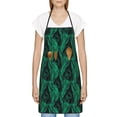 thumbnail image 3 of Sikiie Mint Bird Feathers Aprons for Kitchen Cooking Aprons, Chef Apron for Men Women Chef, 3 of 7