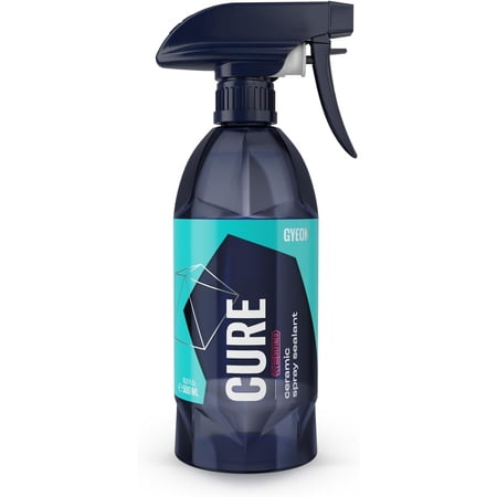 GYEON Cure Redefined 500 ml - Hydrophobic Ceramic Spray Sealant - Add Gloss, Slickness, Water Beading, and Silica Protection Immediately to your Cars Paint - Easy to use Ceramic Sealant