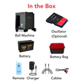 thumbnail image 5 of Nisplay Portable Tennis Ball Machine（26lbs) - Dual Motor for TopSpin and BackSpin, 80+ balls, Max 68MPH, 4+ Hours Play with Lithium Battery, 5 of 7