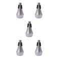 thumbnail image 2 of maskred Sax Silencer Saxophone Supplies Rubber Plug Practicing Prop Trumpet Mute Straight Replaced Part Musical Gear Sound Dampener Silver 5Set, 2 of 6