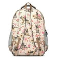 thumbnail image 3 of German Shepherd Dog and Flower Backpack for School,Cute School Bag,Schoolbag with Adjustable Shoulder Straps & Padded Back,16.9 Inch, 3 of 5