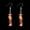 Red Agate Quartz, variant on Natural Healing Quartz Gravel Earrings Crystal Beaded Tassel Ear Pendant Chakra-Water Grass Agate Quartz
