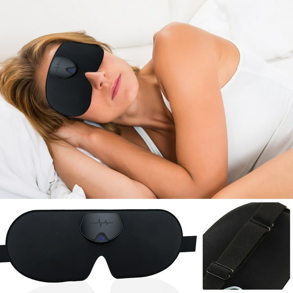 Teissuly Smart Eye Massager Sleep Shading Eye Mask Eye Protection Device Wireless Low Frequency Massage Eye Mask