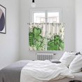 thumbnail image 3 of St. Patrick's Kitchen Curtains Window Panels, Luck Shamrock Eucalyptus Leaves Flowers Beige Insulated Window Treatment Curtain, Grommet Curtains for Bedroom/Living Room/Bathroom, 2 Piece 52"Wx72"L, 3 of 8