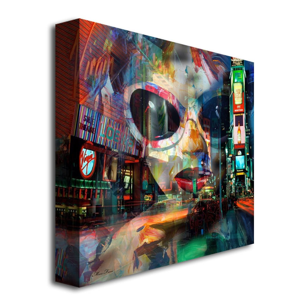 Trademark Fine Art "On Broadway" Canvas Art