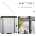 thumbnail image 2 of KAKOWELY 2pcs Sliding Window Track Sliding Window Rail Slide Window Track Guide Sliding Window Replacement Part,19.69"X0.39"X0.39", 2 of 5