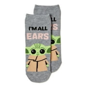 Star Wars The Mandalorian Women's No Show Socks, 1-Pack, Size 4-10