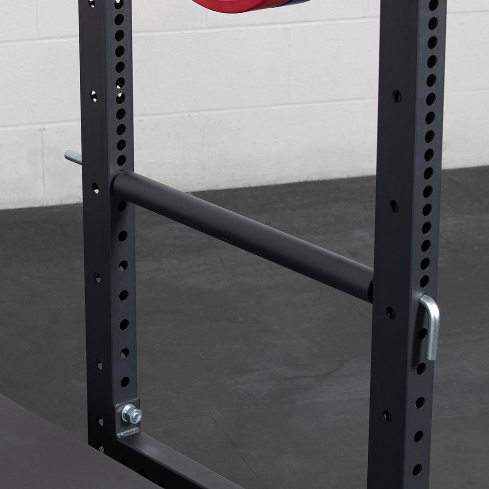 Titan Fitness Pin And Pipe Safety Set - 24" Depth For T-3 & X-3 Series Bolt-Down Power Racks, Heavy-Duty Steel Barbell Safety Catch System, Powerlifting & Strength Training Rack Attachment