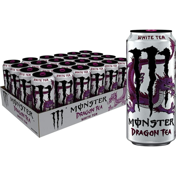 Monster Energy Dragon Tea White Tea Dragonfruit 15 5 Oz Pack Of 24 Walmart Com Walmart Com