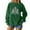 Dark Green, variant on Christmas T-Shirts And Sweatshirts, Women'S Sweatshirts, Long-Sleeved Pullover Sweatshirts, Women'S Long-Sleeved Tops, Fashion Print Design, Comfortable Wear,Black,XL