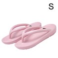 thumbnail image 1 of Chanclas de punta abierta para mujer, playa, piscina, fiesta, zapatillas casuales, sandalias planas de PVC antideslizantes 1 par Scienceny AP1245-03, 1 of 7
