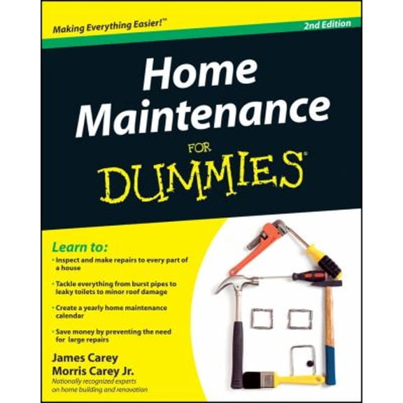 Pre-Owned For Dummies Home Maintenance for Dummies, 2nd Edition, (Paperback)
