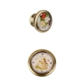 thumbnail image 1 of 2 Piezas Perilla de extracción de puerta decorativa Sunnimix Color Latón Antiguo, 1 of 8