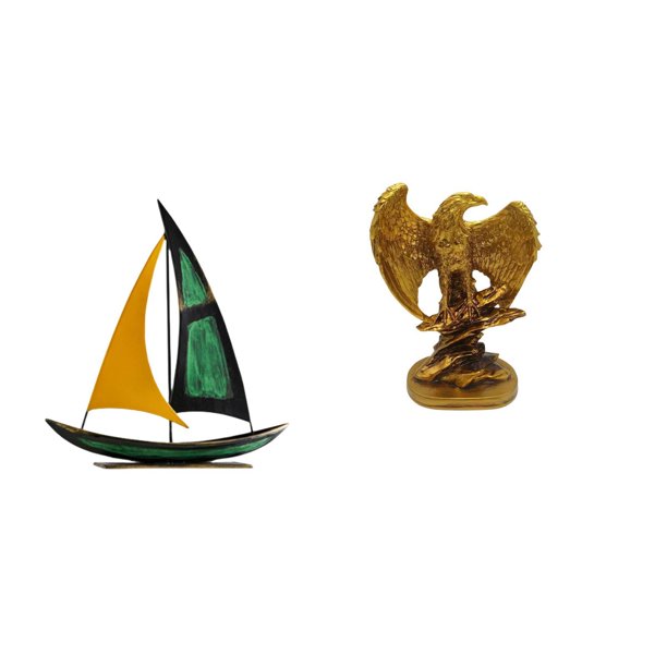 Escultura De Velero De Hierro, Adorno De Mesa, Colección De Decoración Feng Shui, Figura Decorativa Para Centro De Mesa, Escritorio, Estantería, Estatua, Obra De Arte De Escritorio, Regalo