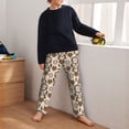 thumbnail image 5 of Susaid Retro Dreamcatcher Print Soft Teen Sleep Pants, Long Pajama Bottoms with Two Pockets and Elastic Waist, Designed for Ages 5-16-XS(5-6), 5 of 6