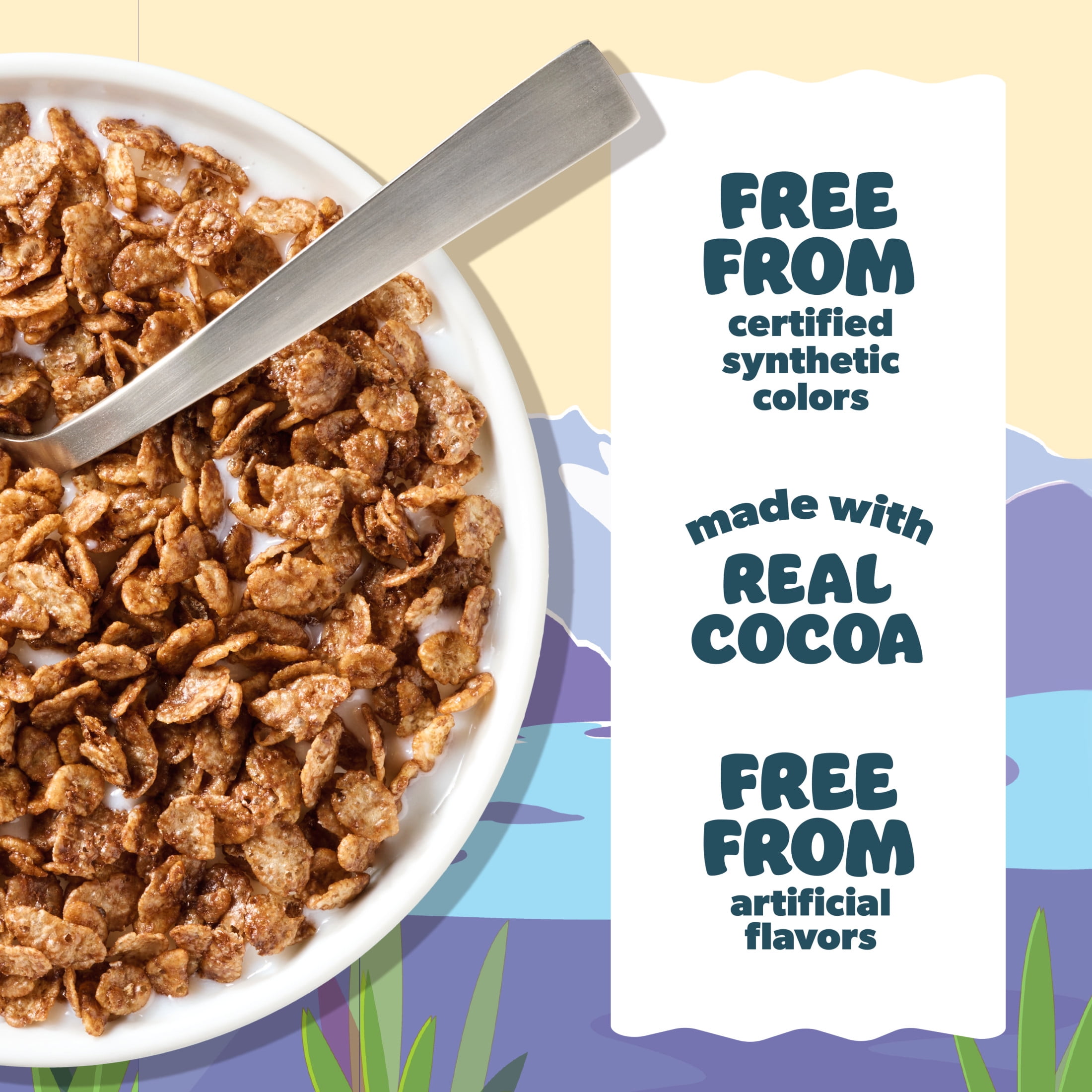 Malt-O-Meal Cocoa Dyno Bites Gluten Free Breakfast Cereal, 17 oz Resealable Bag