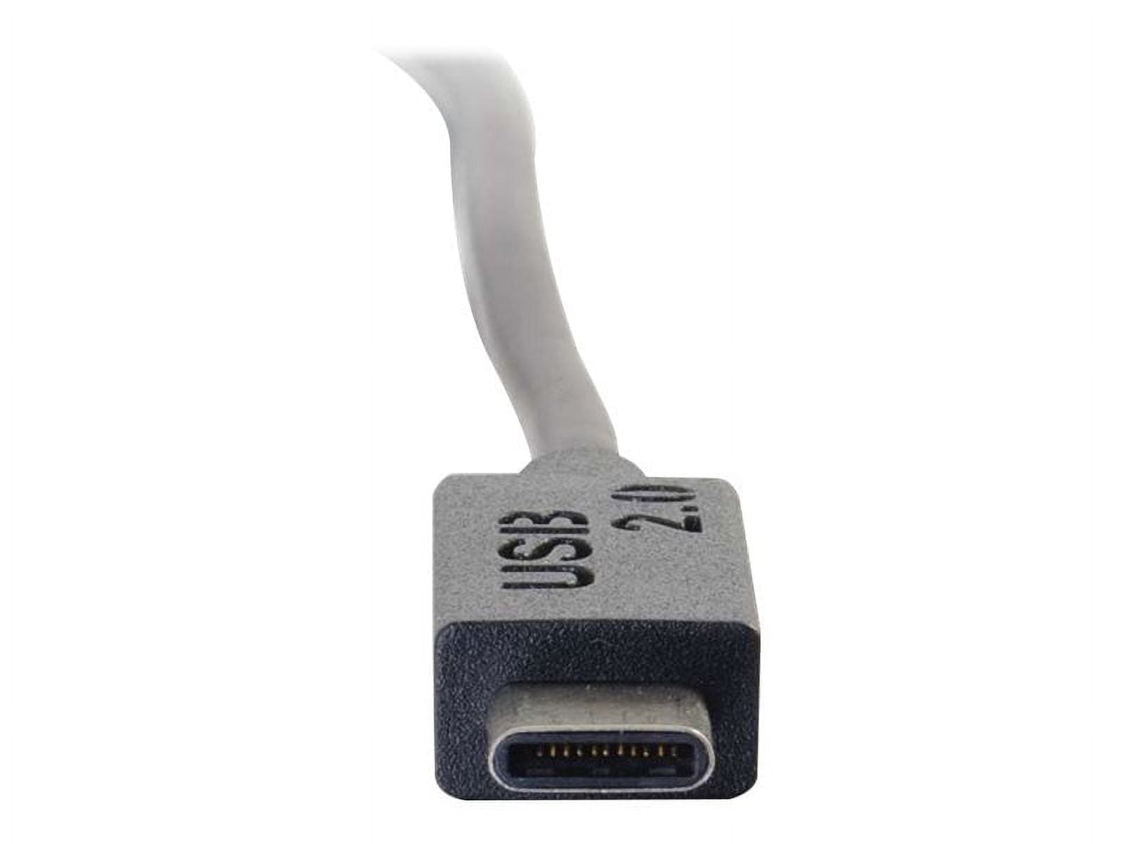 C2G 28872 USB-C Cable - USB 2.0 USB-C to USB-A Male/Male Cable, Thunderbolt 3, Tablet, Chromebook Pixel, Samsung Galaxy TabPro S, LG G6, MacBook, Black (10 Feet, 3.04 Meters)