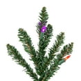 thumbnail image 2 of Vickerman 24" Anoka Pine Artificial Christmas Tree, Multi-Colored Dura-Lit LED Lights, 2 of 4