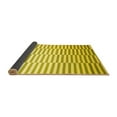 thumbnail image 2 of Ahgly Company Indoor Rectangle Abstract Yellow Contemporary Area Rugs, 6' x 9', 2 of 4
