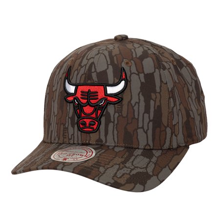 Men's Mitchell & Ness Camo Chicago Bulls Hidden Pro-Crown Adjustable Hat