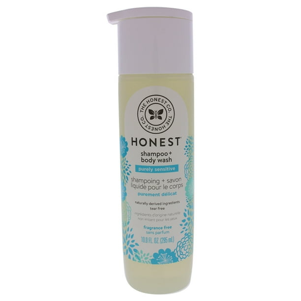 Purely Sensitive Shampoo And Body Wash Fragrance Free by The Honest