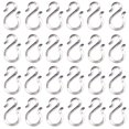 thumbnail image 1 of Punch Bowl, ganchos en forma de S, COLIBYU, 24 unidades, 4,3 cm, plástico transparente, 1 of 3