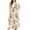 *Yellow, variant on U Women's Plus Size Floral Print Flutter Sleeve Tunic Maxi Dress ,Casual Summer Maxi Dress Pink,Womens Plus L