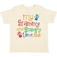 thumbnail image 3 of Inktastic My Grammy and Grampy Love Me Boys or Girls Toddler T-Shirt, 3 of 5