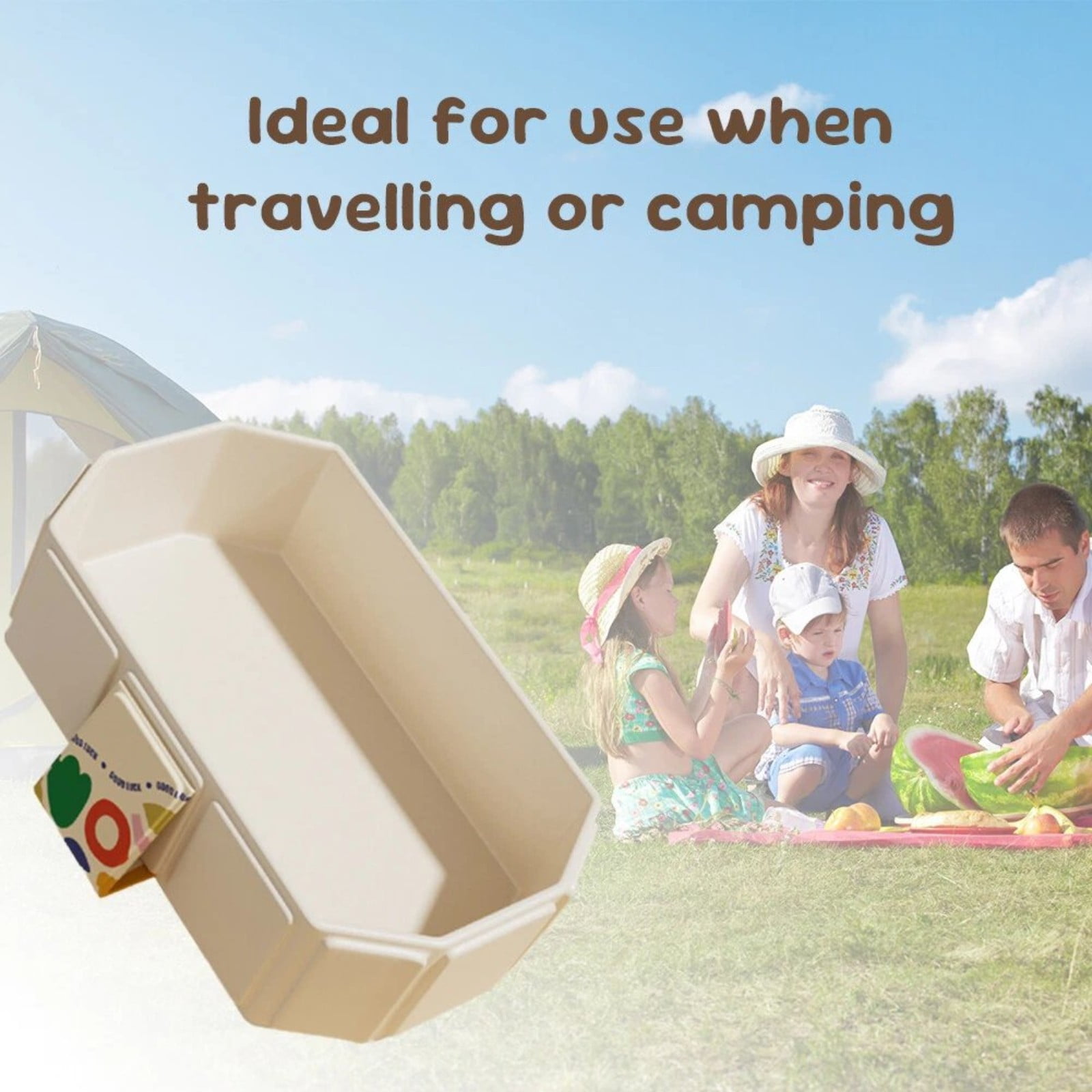 Children's Foldable Bathtub, Portable Shower Tray, Large Spacious Design For Family Use And Easy Storage