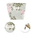 thumbnail image 4 of Unique Bargains 1 Pc Portable Cherry Blossom Makeup Bag Polyester Green Small, 4 of 5