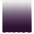 thumbnail image 3 of Ambesonne Aubergine Shower Curtain, Ombre, 69"Wx84"L, Eggplant White, 3 of 3