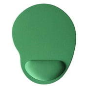 Herrnalise Ergonomic Computer Mouse Pad with Wrist Rest Support,Comfortable Pain Relief Mouse Pad with Non-Slip PU Base for Home Office Working Studying (Green)