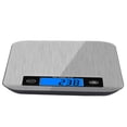 thumbnail image 4 of Raindrops Digital Scale with Stainless Steel and ABS Material for Measuring Use Silver Easy Unit Switch and Peeling Function 10kg, 4 of 8