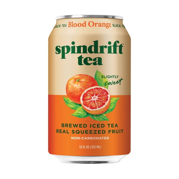 Spindrift Blood Orange Black Tea Singles, 12 fl oz
