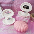 thumbnail image 4 of Trayknick Shell Shaped Rotating Girl LED Flashing Music Box Musical Toy Kids Xmas Gift White, 4 of 13