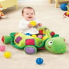 Plush Turtle Ball Pit Baby Toy Playcenter, Includes 50 Pit Balls!
