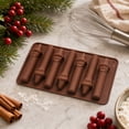 thumbnail image 5 of Christmas Silicone Mold for Santa , Food Grade Baking Tool for Cake, Easy Release Flexible Tray for Holiday Party Desserts and DIY Treats, 1Pack Red, 5 of 7