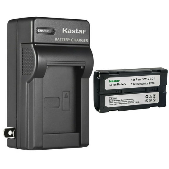 Kastar 1-Pack Battery and AC Wall Charger Replacement for Hitachi VM-BPL13, VM-BPL13A, VM-BPL13J, VM-BPL27, VM-BPL27A, VM-BPL30, VM-BPL60 Battery, Hitachi VM-645LA, VM-945LA Charger