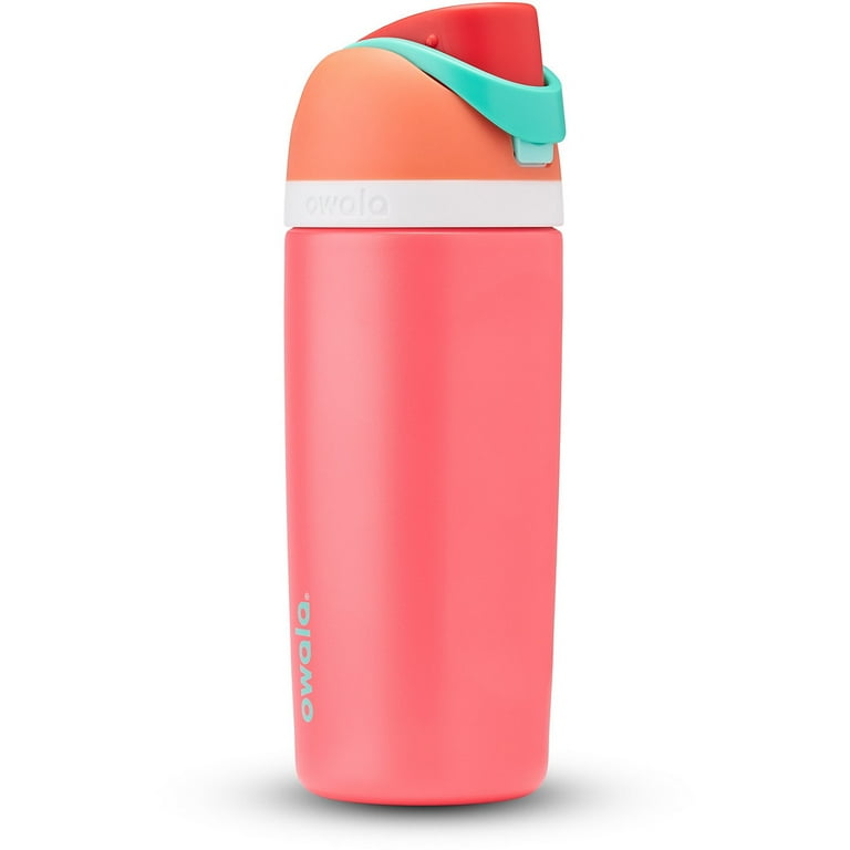 Owala Kids' FreeSip 16 oz Stainless Steel Bottle- Fireball