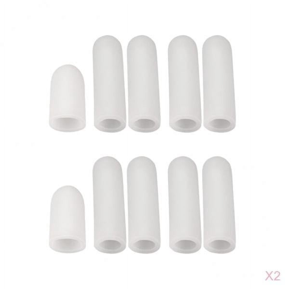 Yinanstore 20Pcs Breathable Sports Elastic Toe Finger Splint Brace Sleeve Thumb Support Extension Bandage