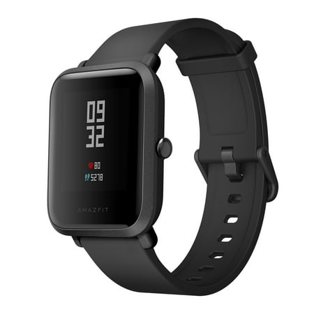 Smart Watch for Android Phone, Amazfit Bip Bluetooth Smart Wrist Watch by Huami with All-Day Heart Rate and Activity Tracking, Sleep Monitor, GPS, Ultra-Long Battery Life, (Best Smartwatch Battery Life)
