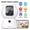 White, variant on CINMOORE 2.5K Pet/Dog/Cat Camera with Phone App, No-Subscription Local Person/Pet/Cry Detection, 4MP Security Camera Indoor, PTZ WiFi Cameras for Home Security, Color Night Vision, Full Duplex Audio