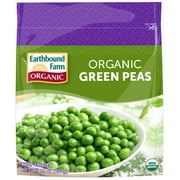 (12 Pack)Earthbound Farms Usda Organic Green Peas, 10 oz.