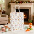 thumbnail image 6 of AURIGATE 12 Pcs Easter Gift Bag,Bunny Paper Treat Bags with Handles Easter Party Favor Pouches Spring Bunny Egg Candy Pouches for Kids Holiday Party Gift Wrapping, 6 of 6