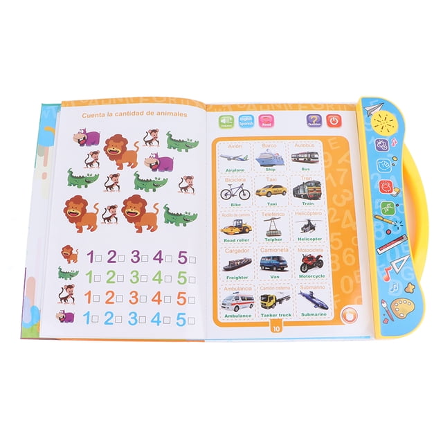 Electronic Language Learning Book, Enrich Knowledge Electronic Learning Book for Child for Preschool