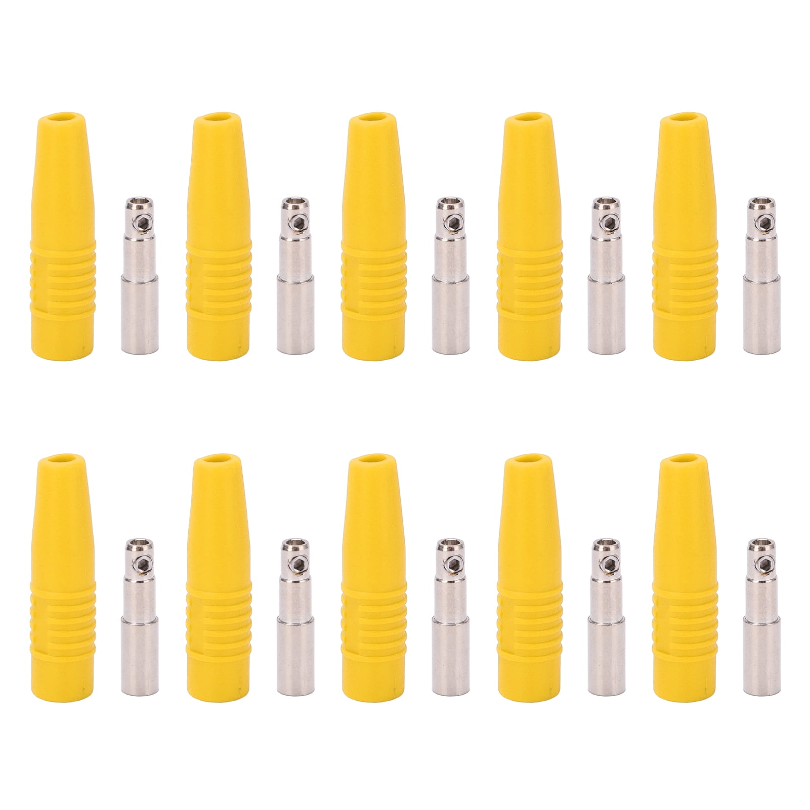 5 Paar EC8 Stecker Mit 8 Mm Bananenstecker – Für RC-Modelle, ESC, Motor, LIPO-Batterie, Gold/blau