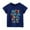 Navy, variant on KAUOD Kids Cotton T-Shirt Boys Girls Toddler Baby Short Sleeve Round Neck Letter Print Tee Summer Casual Top Adorable Clothing