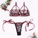 thumbnail image 5 of Gibobby Lencería sexy para mujer Día de San Valentín Lencería con bordado en forma de amor Uso diario Shopping Girl(Negro, 3XL), 5 of 5