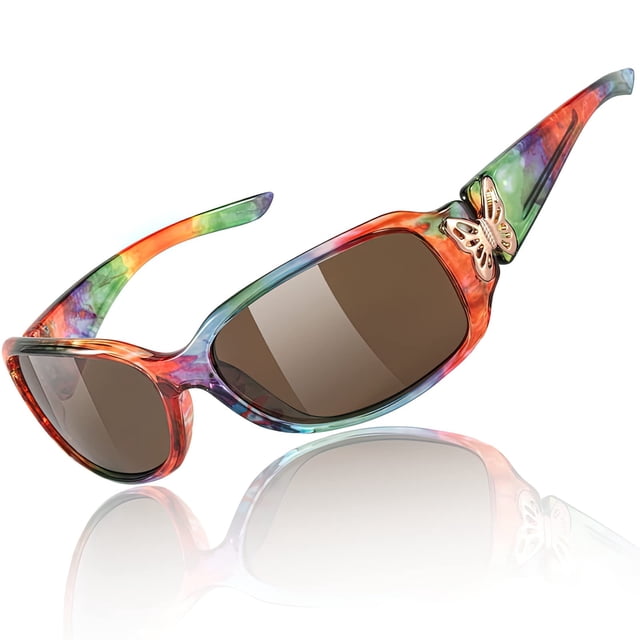 Gafas de Sol Polarizadas TJUTR HC022 con Protección UV400 para Mujer